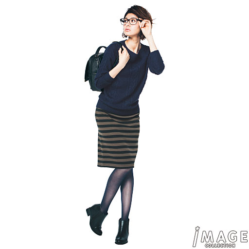 サイドゴアブーツのコーデ