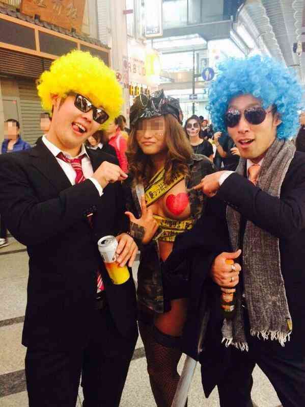 【ハロウィーン騒動】とうとう逮捕者 無職男、エアガンのようなもので警察官を殴打