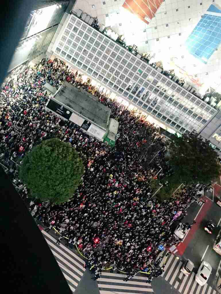 【ハロウィーン騒動】とうとう逮捕者 無職男、エアガンのようなもので警察官を殴打