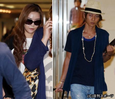 観月ありさ　青山光司氏とラブラブ帰国