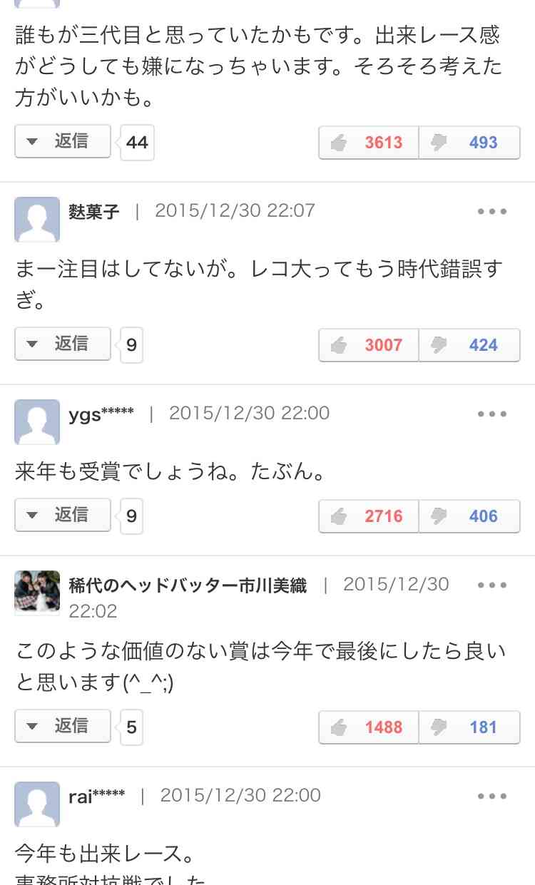 【実況＆感想】第57回　輝く！日本レコード大賞