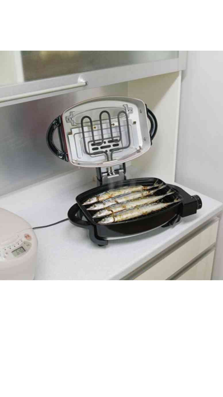 魚焼きグリルの掃除