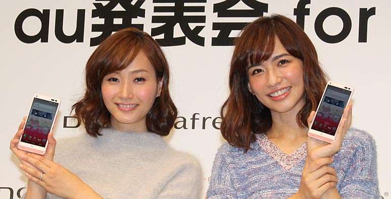 藤本美貴と優木まおみがママ用スマホに納得