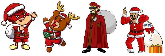 あなたの好きな画像、キャラクターでメリークリスマス！