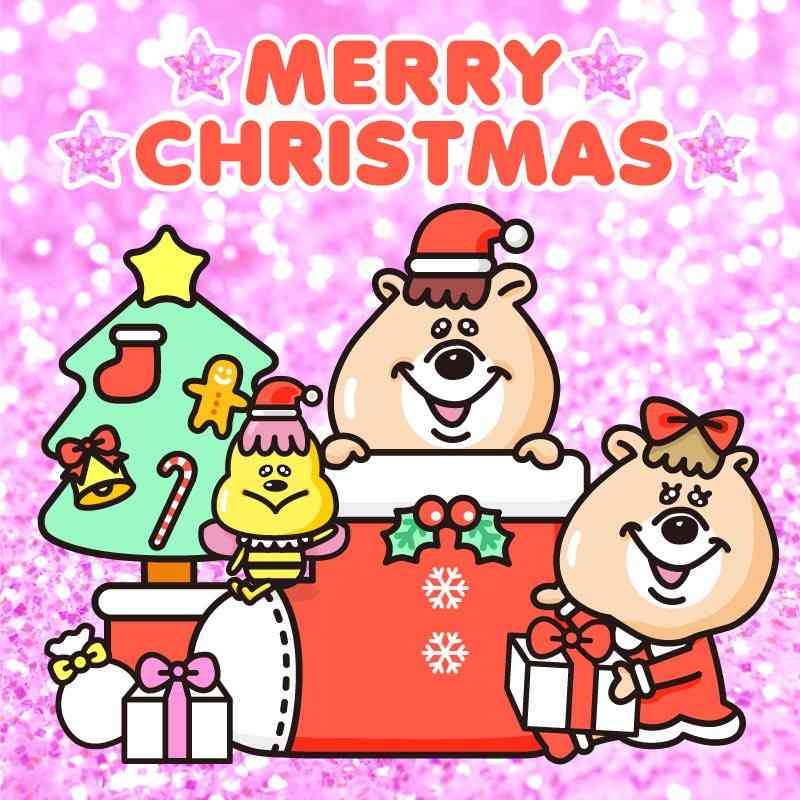 あなたの好きな画像、キャラクターでメリークリスマス！