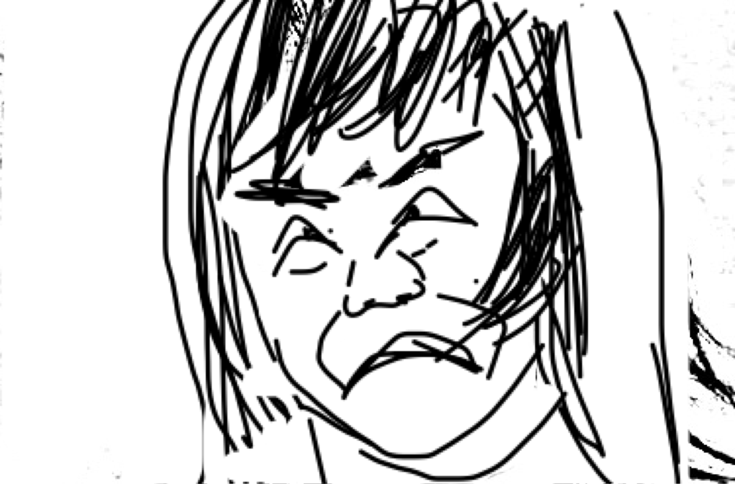 よく見る芸能人の画像を描いてみるトピ