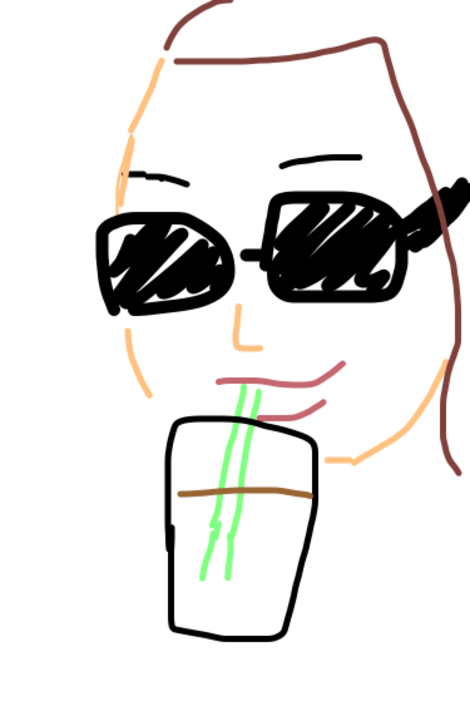 よく見る芸能人の画像を描いてみるトピ