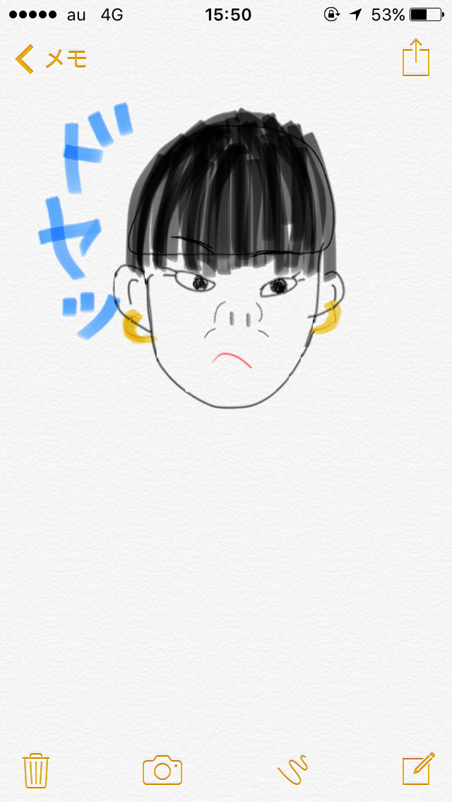 よく見る芸能人の画像を描いてみるトピ