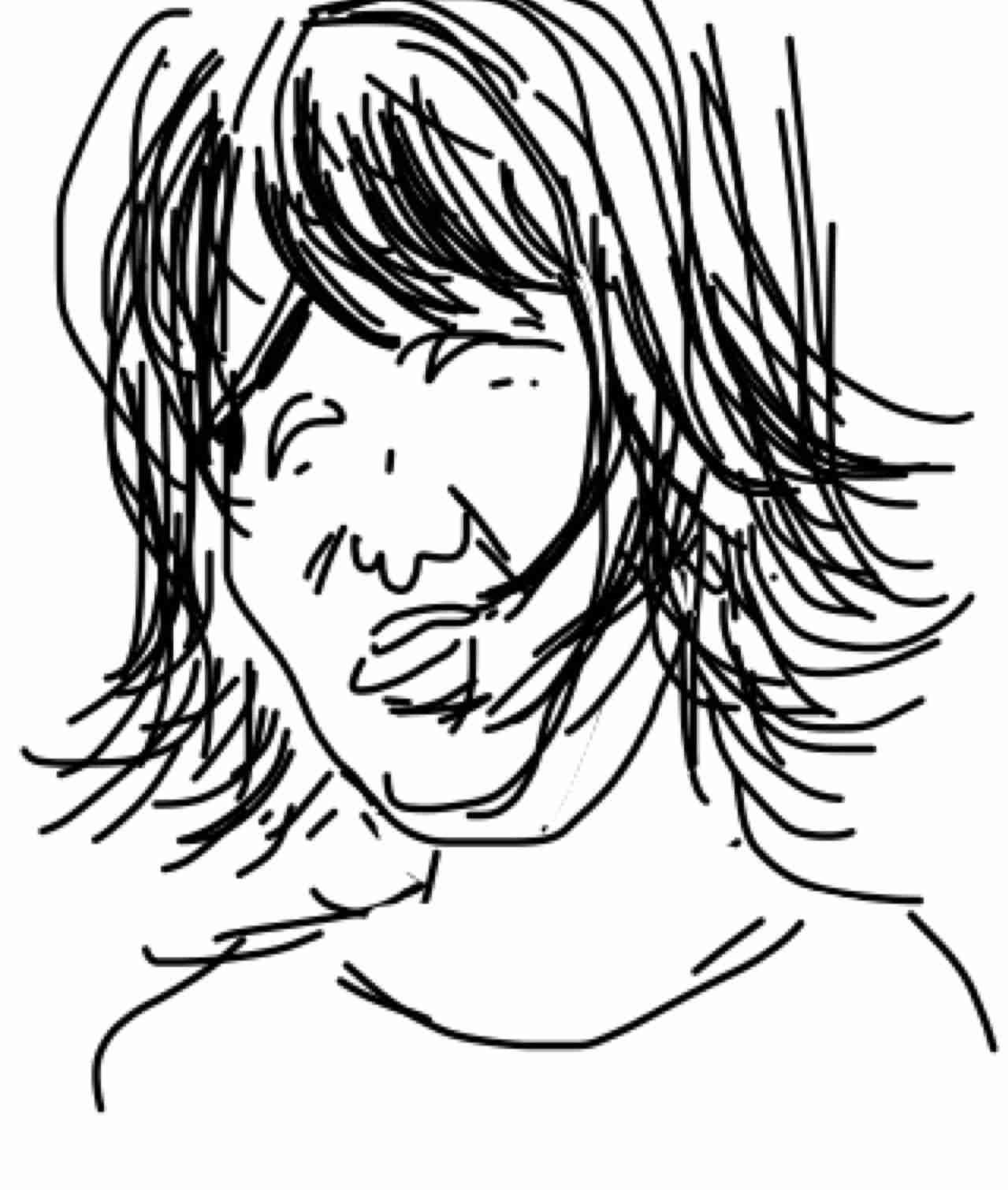よく見る芸能人の画像を描いてみるトピ