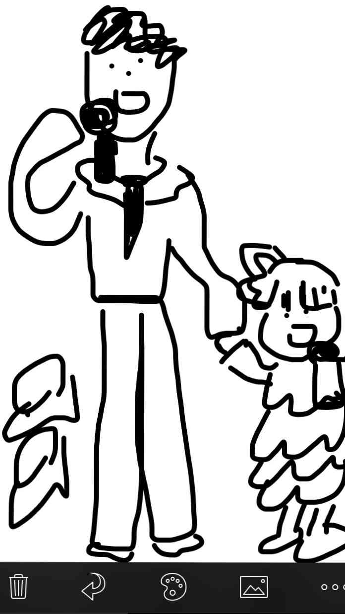 よく見る芸能人の画像を描いてみるトピ