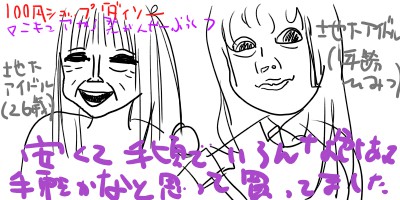 よく見る芸能人の画像を描いてみるトピ