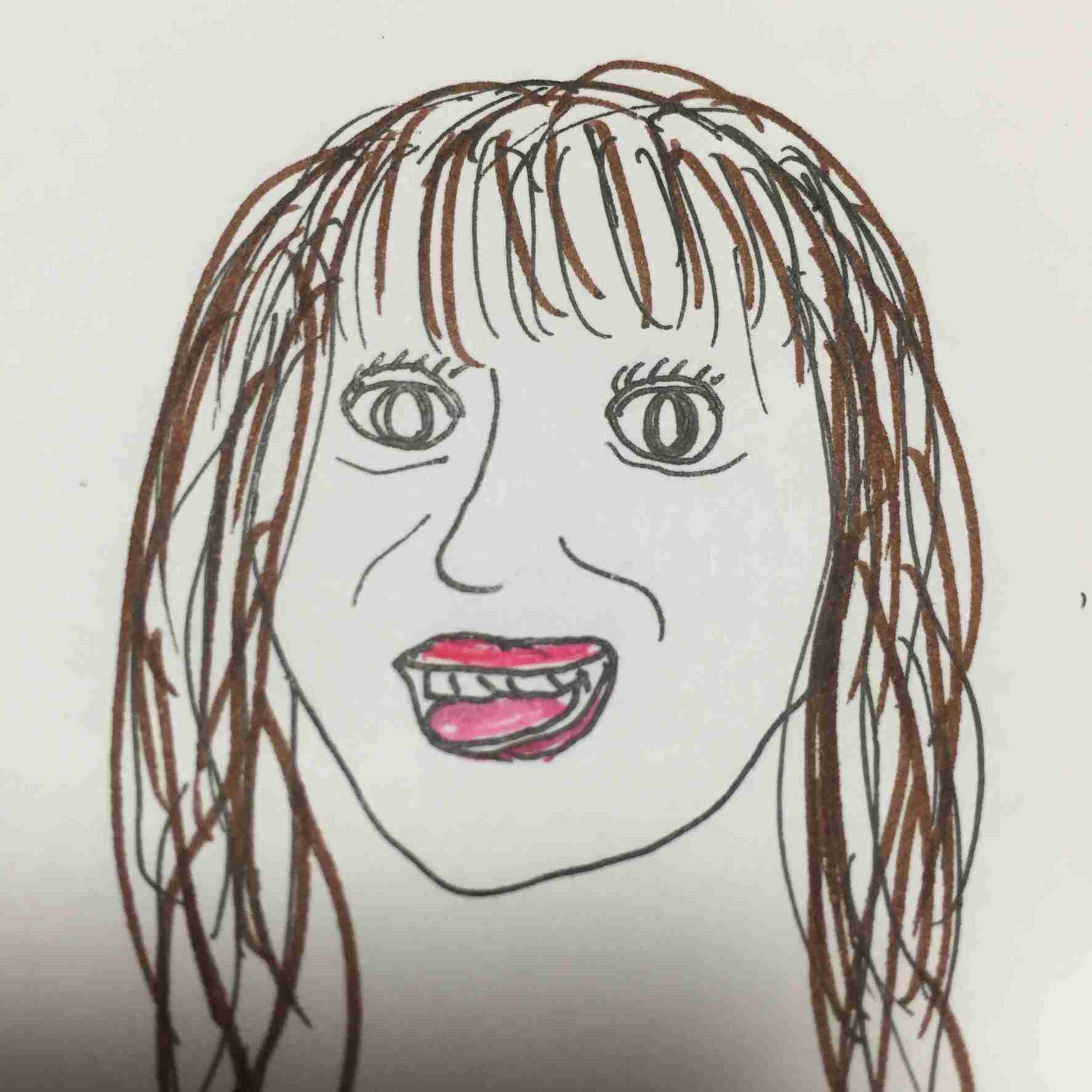 よく見る芸能人の画像を描いてみるトピ