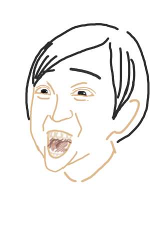 よく見る芸能人の画像を描いてみるトピ