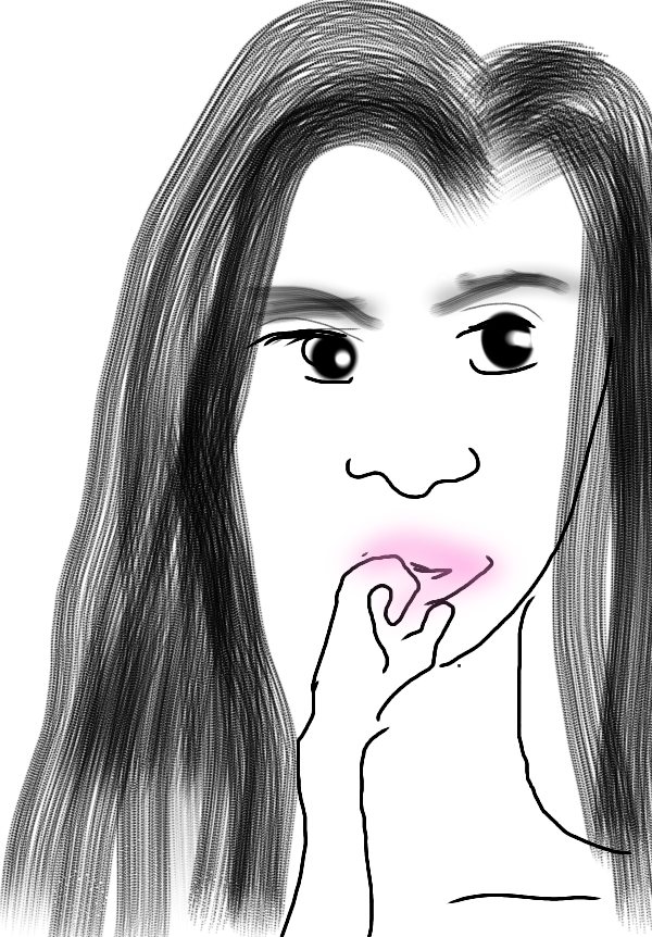 よく見る芸能人の画像を描いてみるトピ