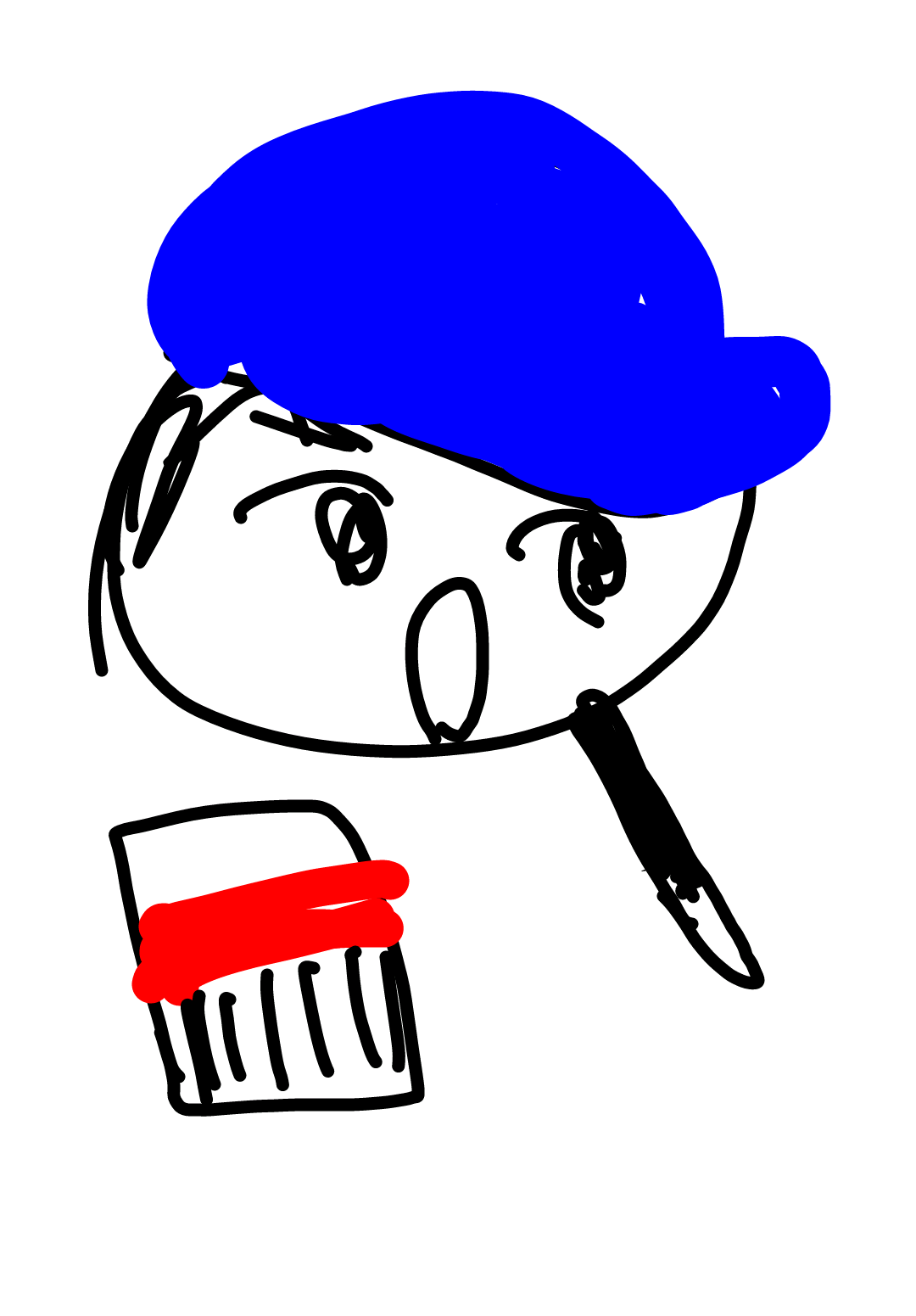 よく見る芸能人の画像を描いてみるトピ