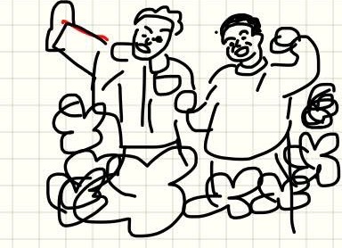 よく見る芸能人の画像を描いてみるトピ