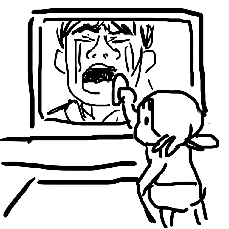 よく見る芸能人の画像を描いてみるトピ