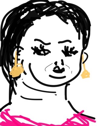 よく見る芸能人の画像を描いてみるトピ