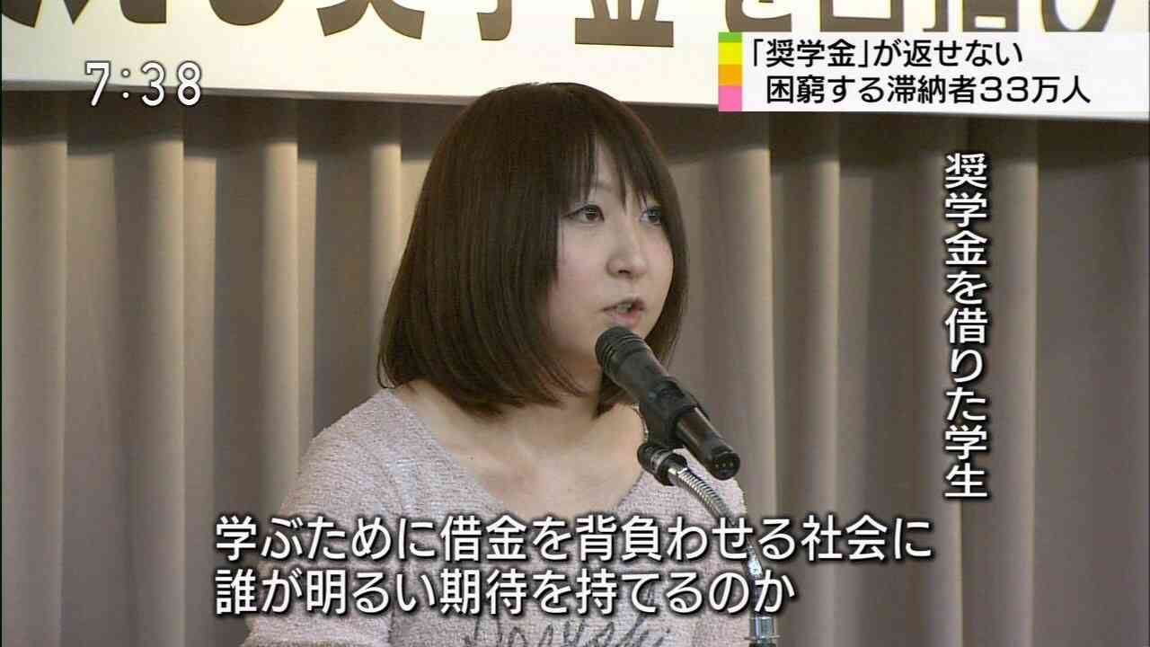 奨学金の返済について