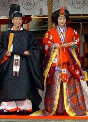 結婚式で色打掛着た人ー!!