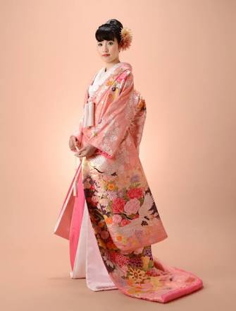 結婚式で色打掛着た人ー!!