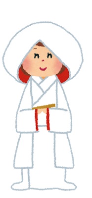 結婚式で色打掛着た人ー!!