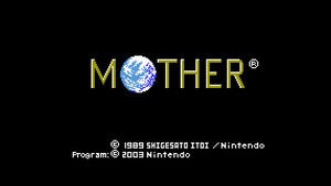 ゲーム「MOTHER」という名作を覚えていますか⁉︎