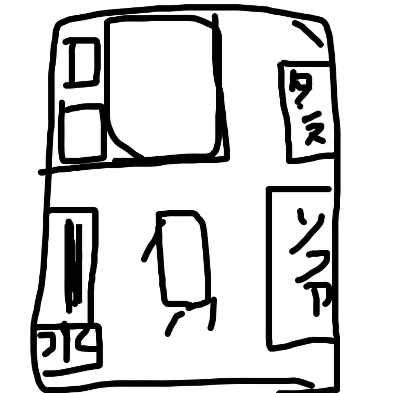 一人暮らしの方、部屋に何置いてますか？