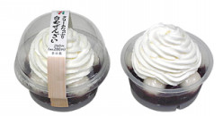 生クリームたっぷりスイーツ 画像