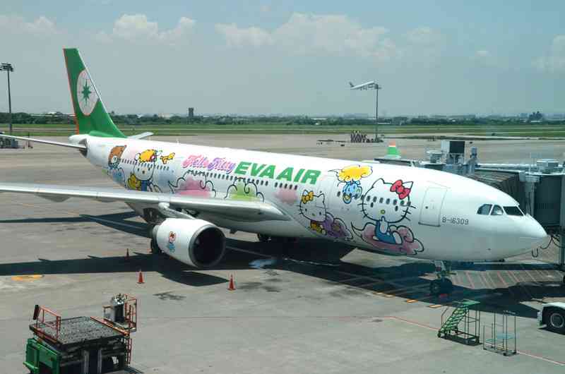 面白い飛行機の画像