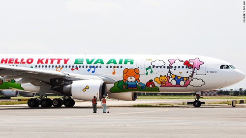 面白い飛行機の画像