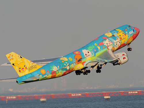 面白い飛行機の画像