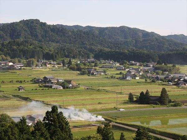 癒される田舎の風景