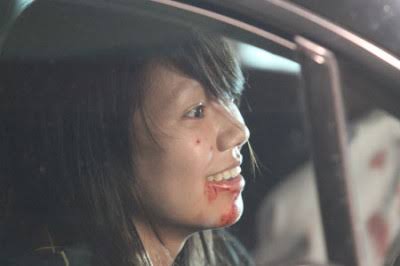 山崎賢人、人生初の金髪に！二階堂ふみと制服2ショット解禁