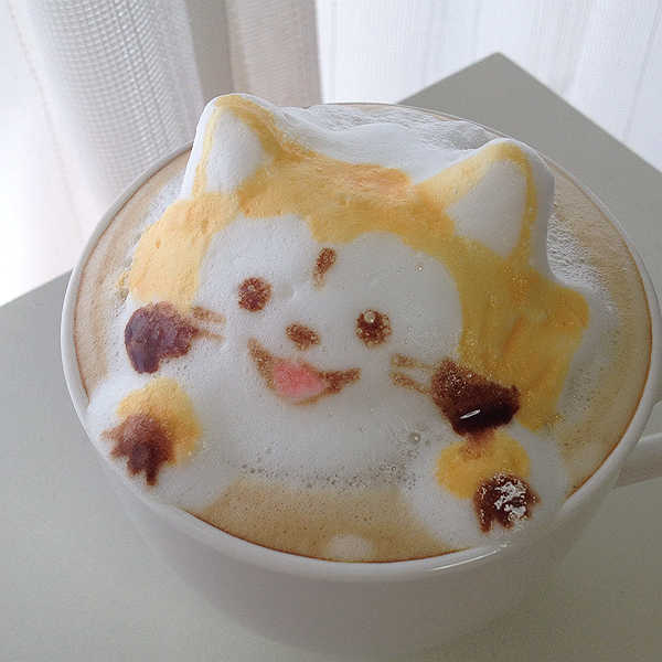 ラテアートの画像を貼るトピ