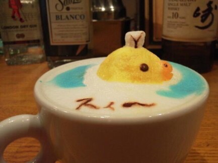 ラテアートの画像を貼るトピ