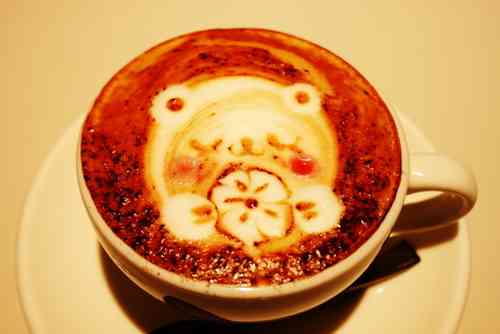 ラテアートの画像を貼るトピ