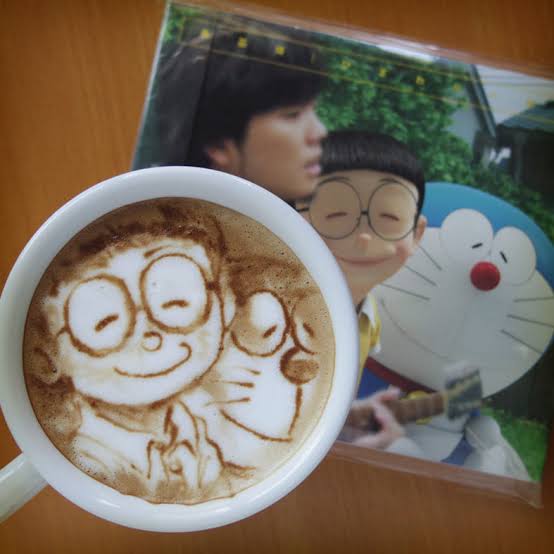 ラテアートの画像を貼るトピ