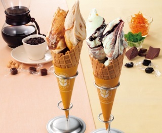 美味しいアイスクリーム屋