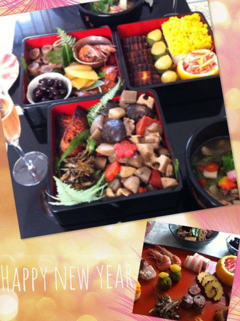 自分の作ったおせちの写真を載せるトピ