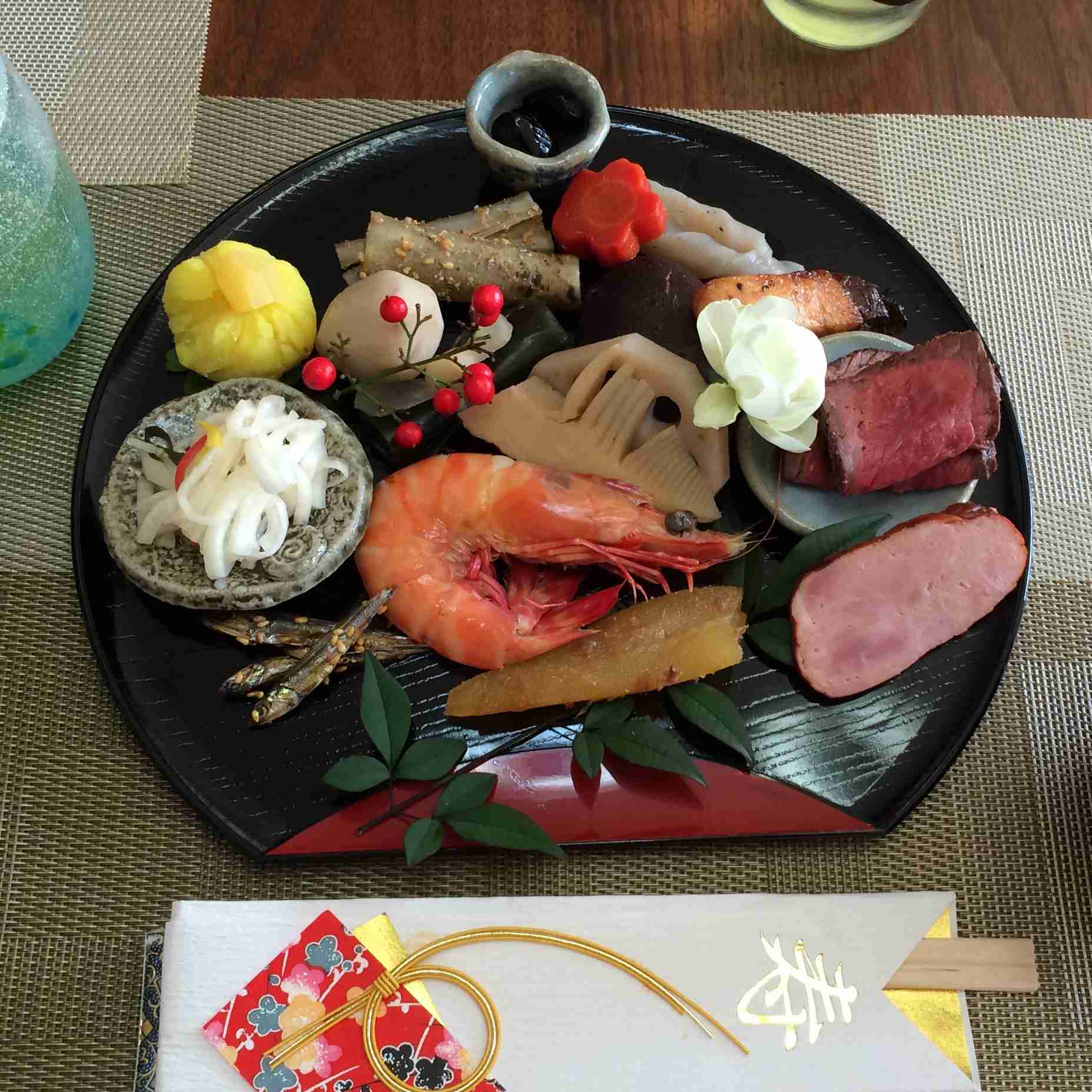 自分の作ったおせちの写真を載せるトピ