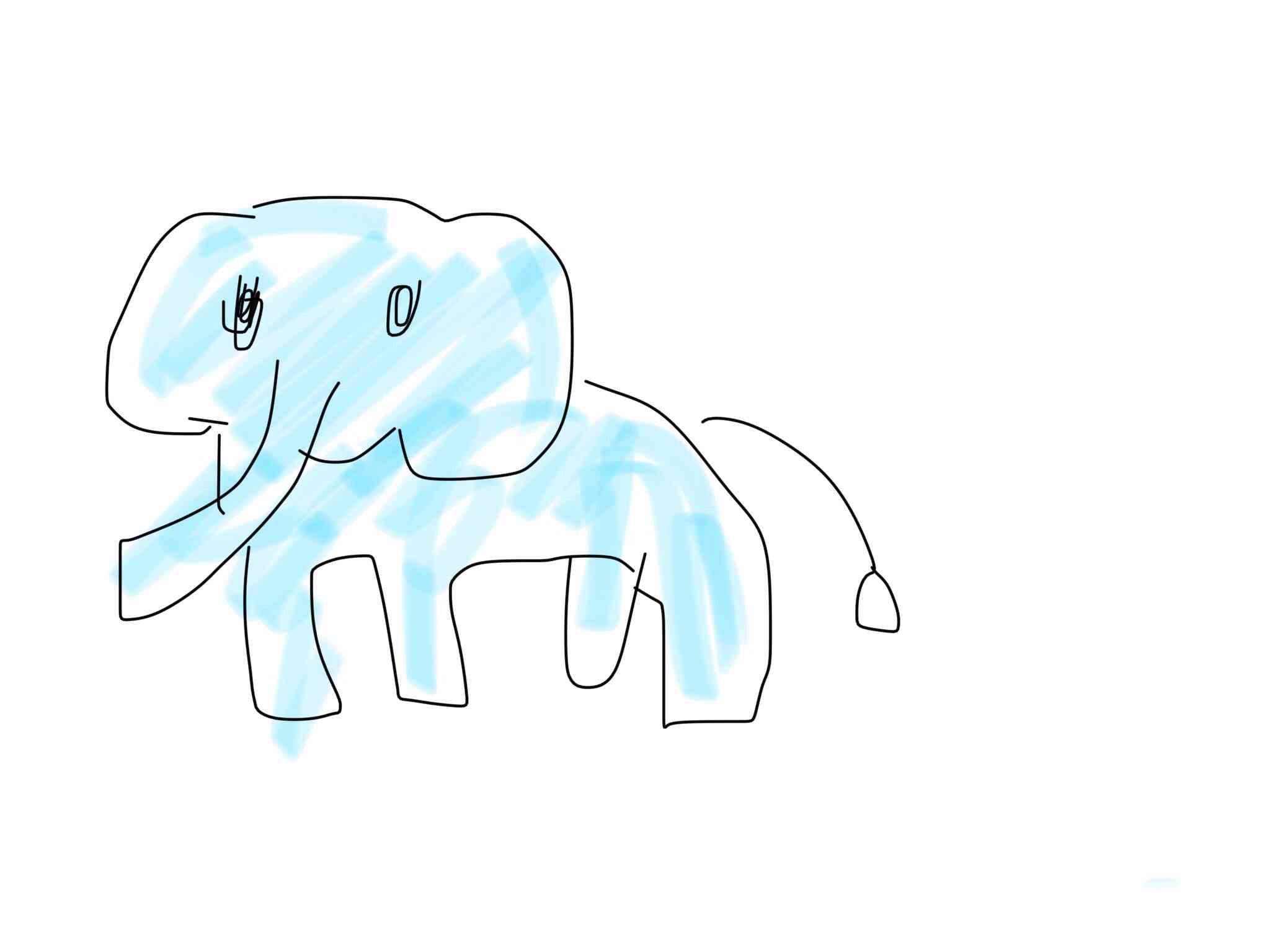 【絵が苦手な人限定】ためしに好きな動物を描いてみるトピ