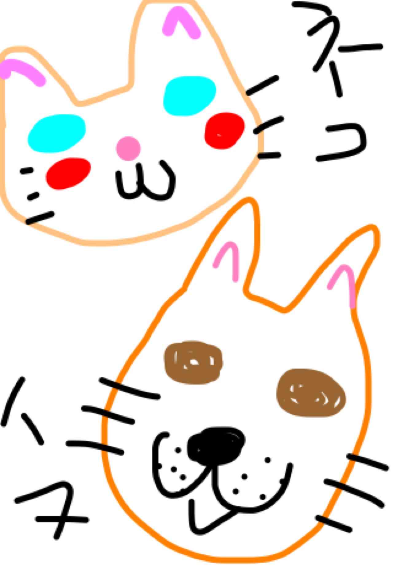 【絵が苦手な人限定】ためしに好きな動物を描いてみるトピ