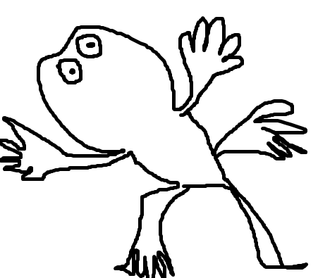 【絵が苦手な人限定】ためしに好きな動物を描いてみるトピ