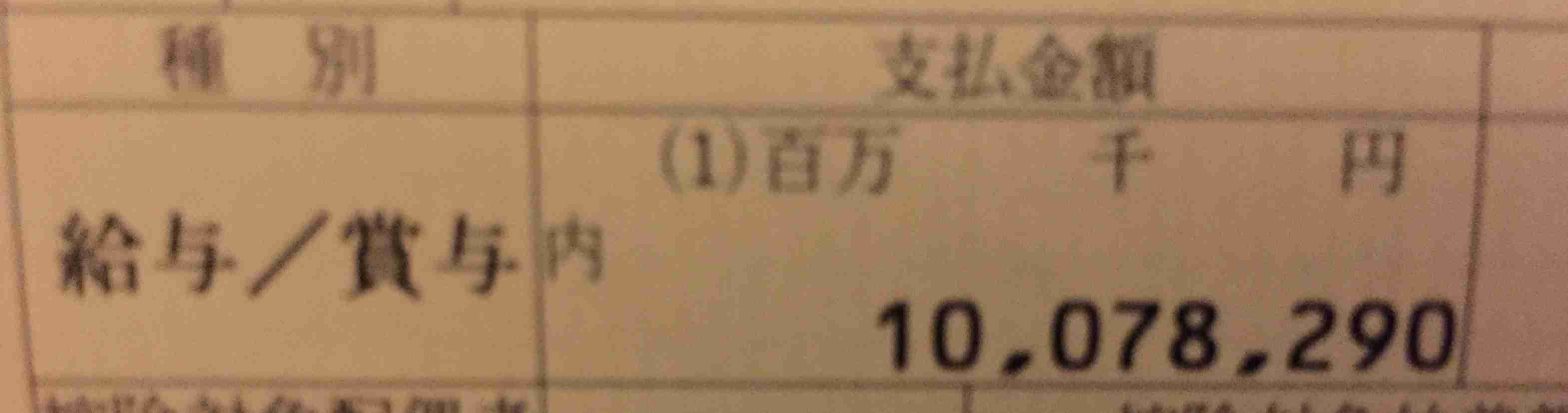 旦那の年収はどのくらいですか？