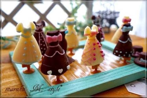 【画像】綺麗・かわいいチョコレート