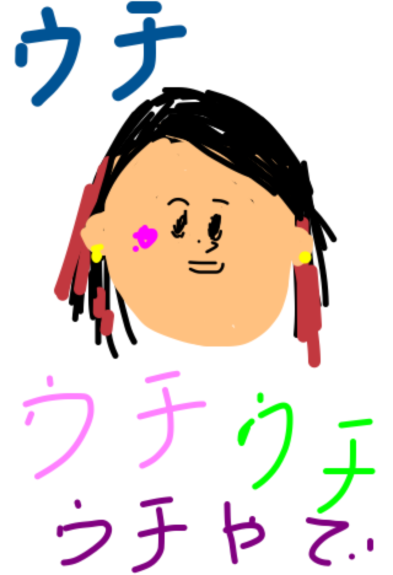 芸能人をミサワ風にかいて誰か当ててもらうトピ