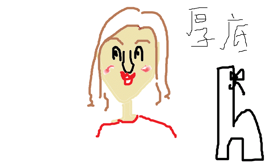 芸能人をミサワ風にかいて誰か当ててもらうトピ