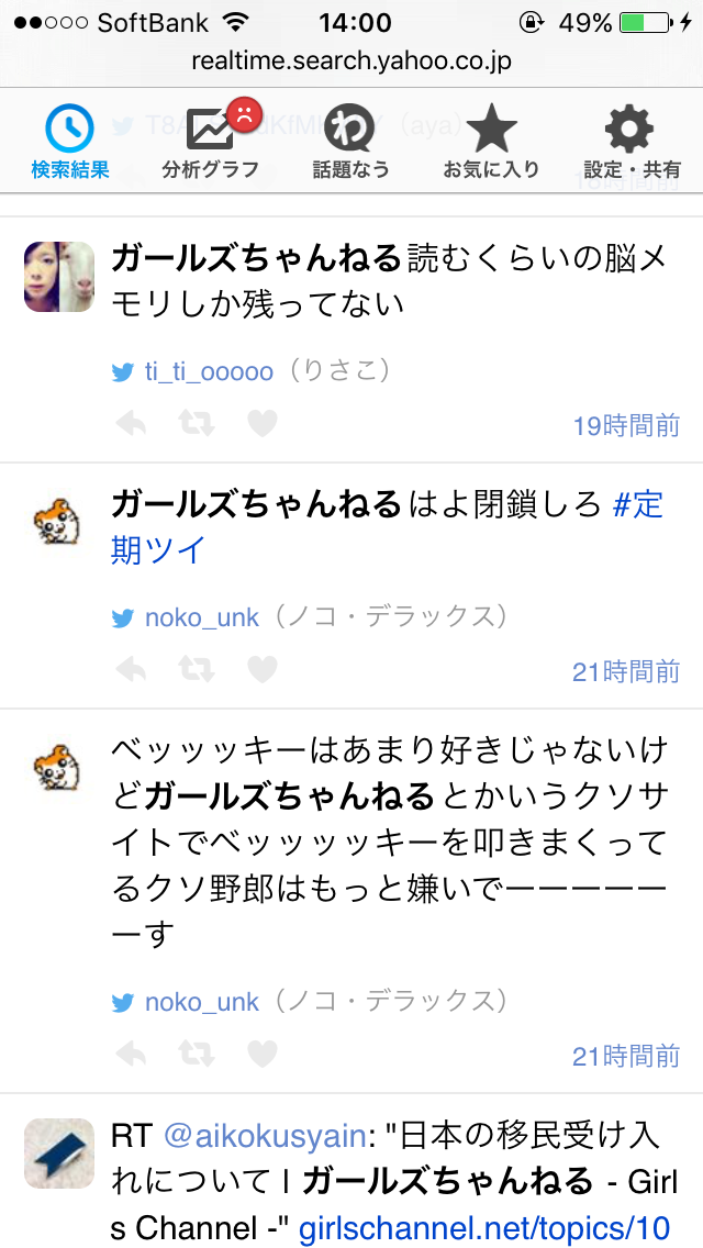 まったりと雑談して暇をつぶすトピ