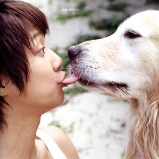 男性+動物の画像を集めよう